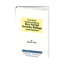 *NEW* Pocket Guide to Key Social Security Disability Rulings - 16th Edition (Digital Download Only)