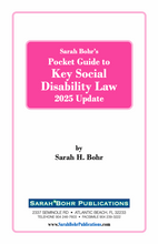 *PRE-ORDER* Pocket Guide to Disability Law 2025 Edition (Digital Download)