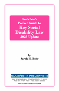 *PRE-ORDER* Pocket Guide to Disability Law 2025 Edition (Digital Download)