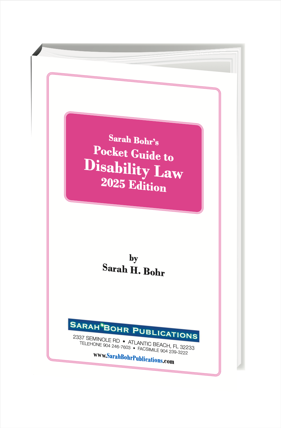 Pocket Guide to Disability Law 2025 Edition (Digital Download & Hard Copy)